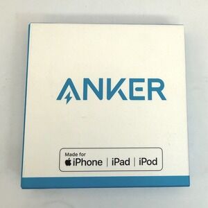 Anker PowerLine II Lightning Cable 1ft 0.3m White MFi Certified NEW Sealed A8431